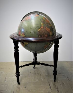Globe Antique Replogle 16 Inch Library Globe